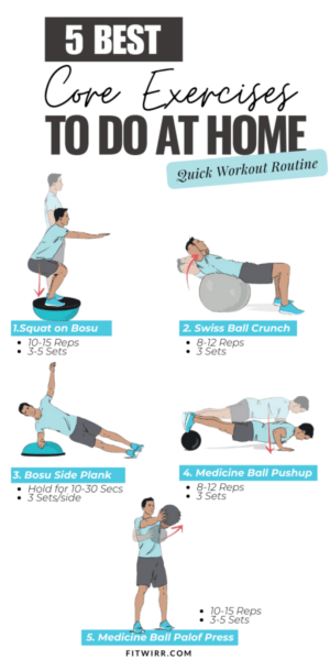 The 5 Best Core Exercises for Increasing Strength and Stability