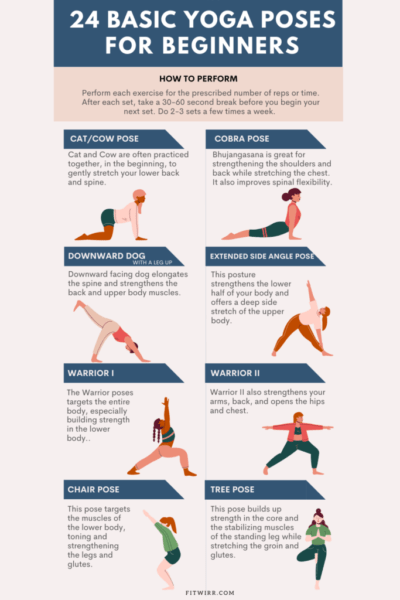 24 Easy Yoga Poses for Beginners