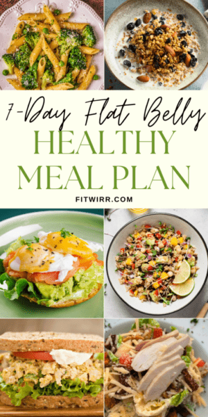 Sample 7-Day Flat Belly Meal Plan